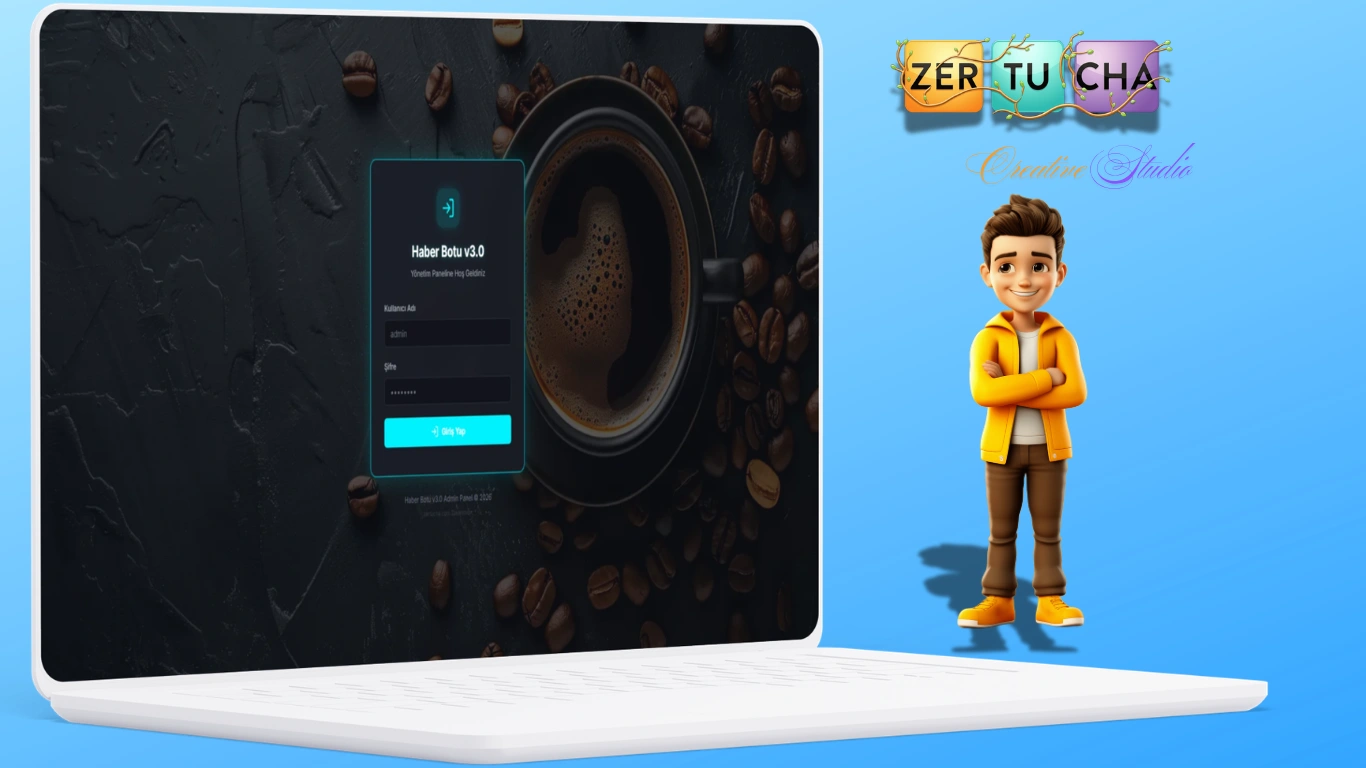 Zertucha Wordpress Haber Botu v3.0 (ÇIKTI) — AI Destekli Otomatik Haber Yönetim Sistemi Galeri