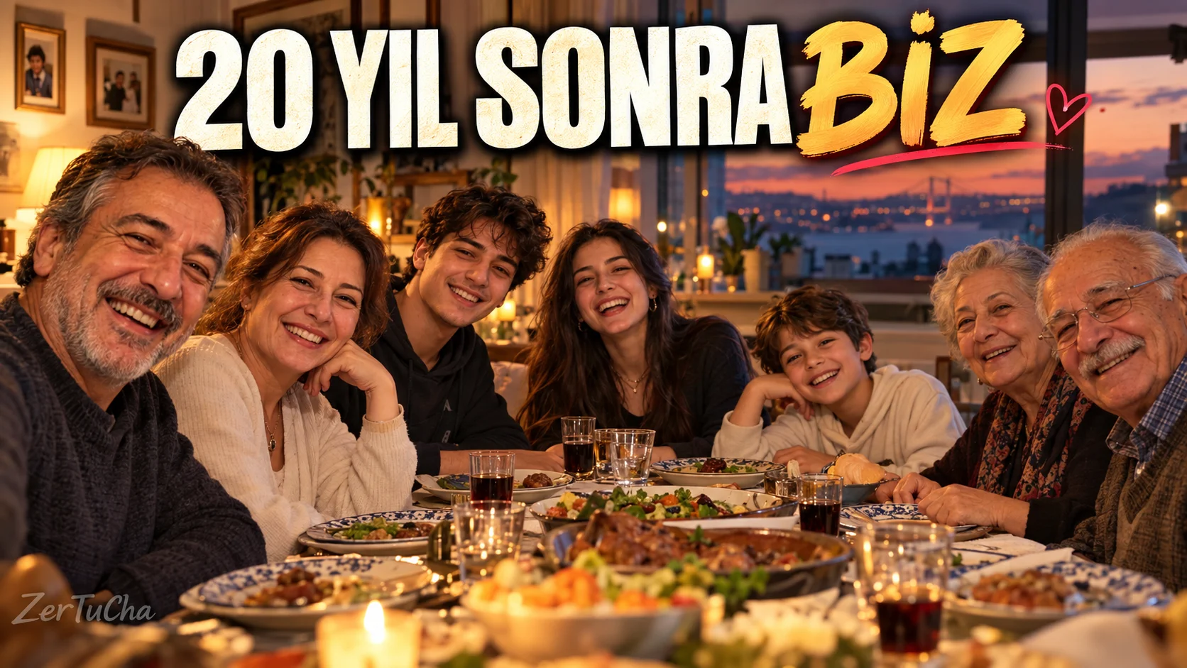 Ailenizle “20 Yıl Sonra Aynı Sofrada” Fotoğrafı ❤️