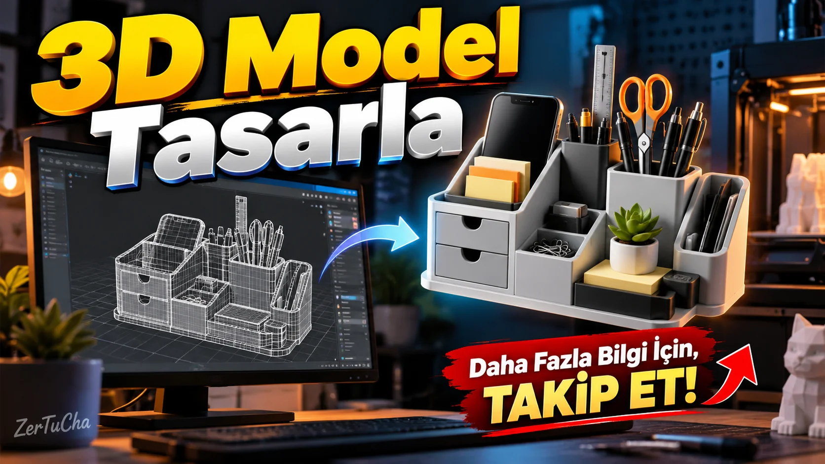 Making Money from Home by Designing Models for 3D Printer Owners