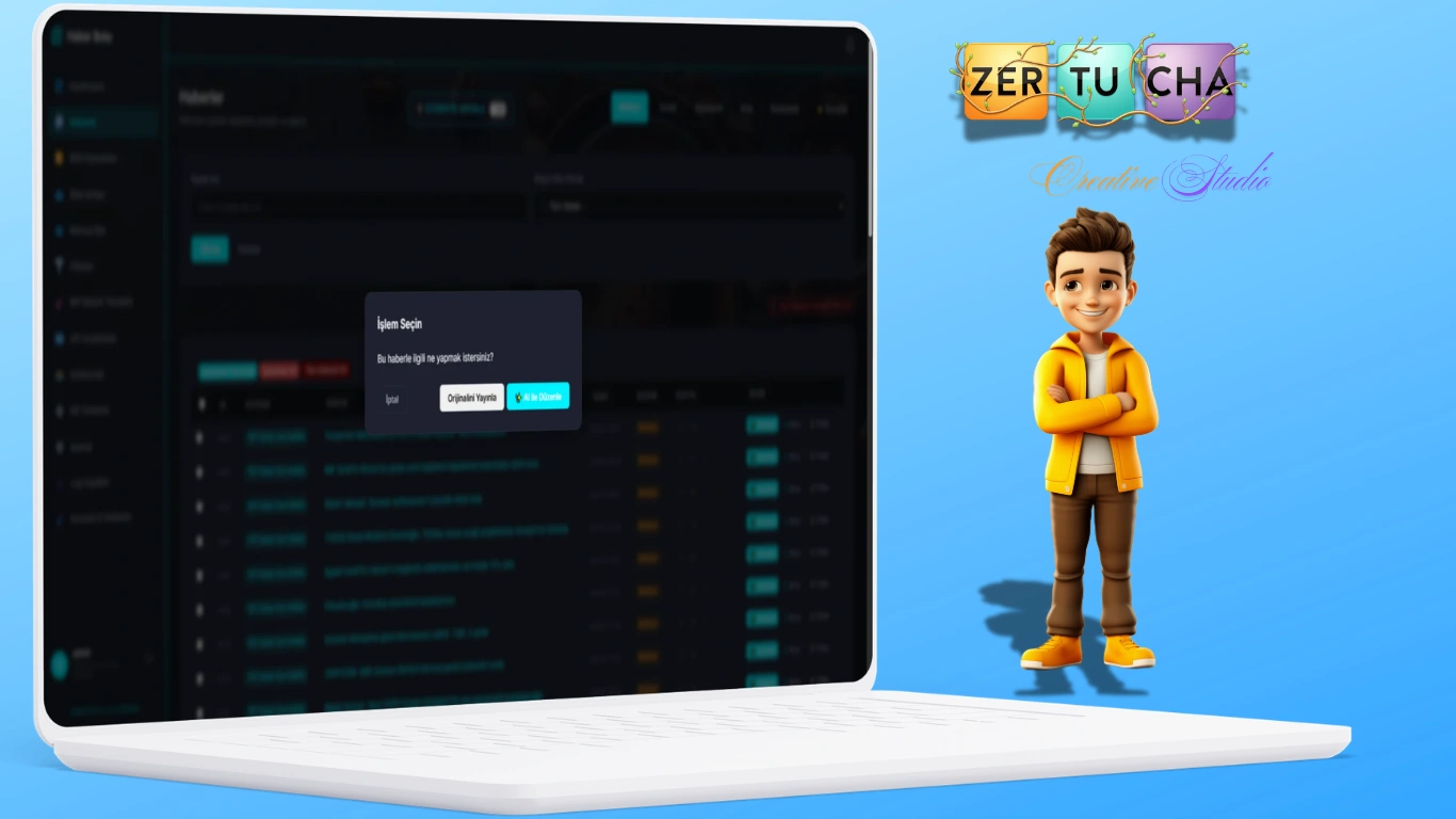 Zertucha Wordpress Haber Botu v3.0 (ÇIKTI) — AI Destekli Otomatik Haber Yönetim Sistemi Galeri