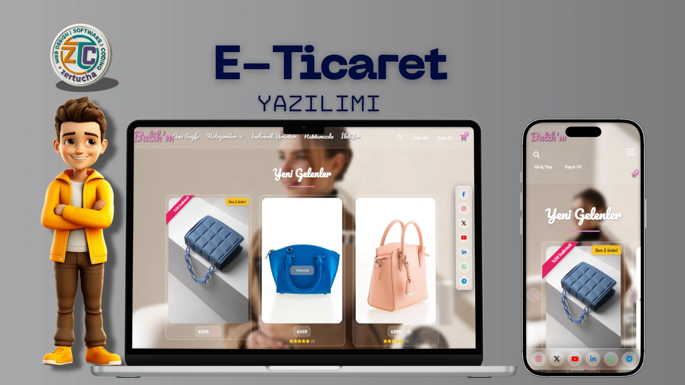 Butik'm E-Ticaret Scripti | PHP Tabanlı Modern Butik Satış Yazılımı