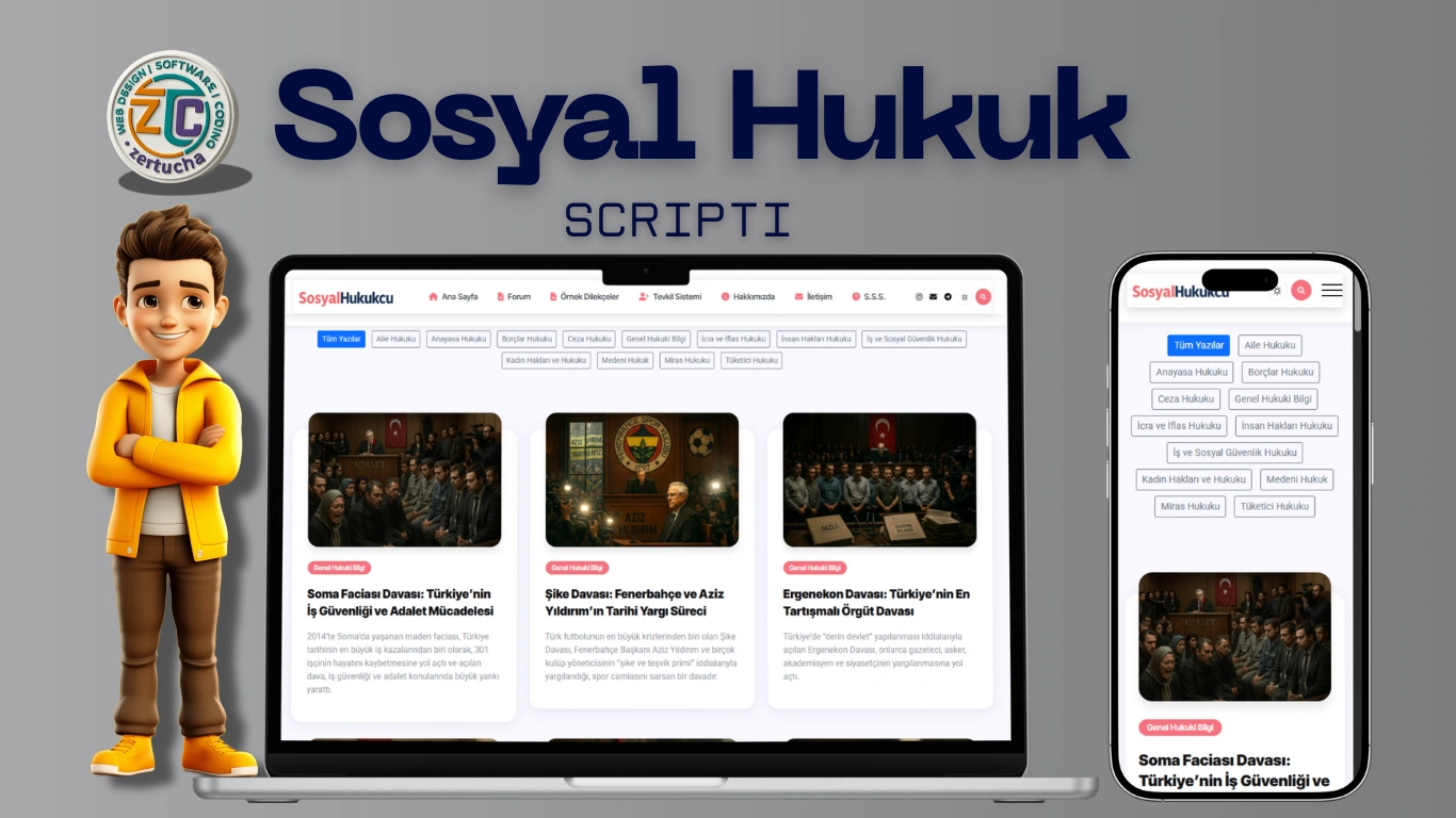 Sosyal Hukukcu Blog - Tevkil Paylaşım Scripti