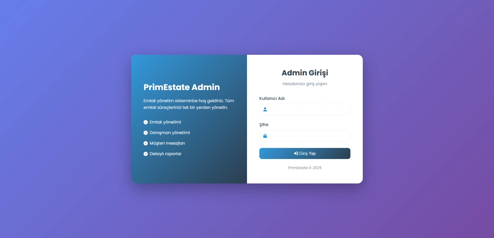 PrimEstate - Premium Emlak Danışmanlığı Platformu Galeri