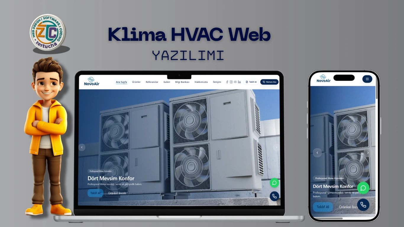 Klima HVAC Web Uygulaması