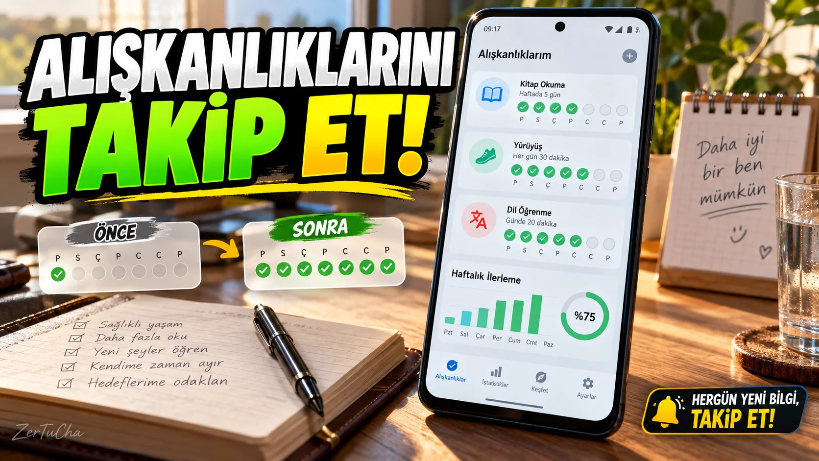 Her Gün Küçük Bir Adım: Loop Habit Tracker ile Alışkanlıklarını Takip Et