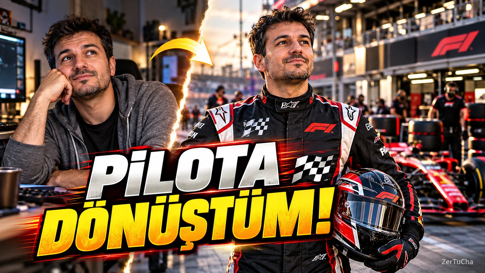 Make Your Photo Look Like a Formula 1 Racing Pilot
