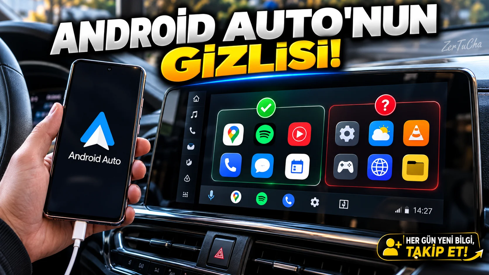 Android Auto'da Google'ın Sunmadığı Uygulamaları Çalıştırmak Mümkün mü?