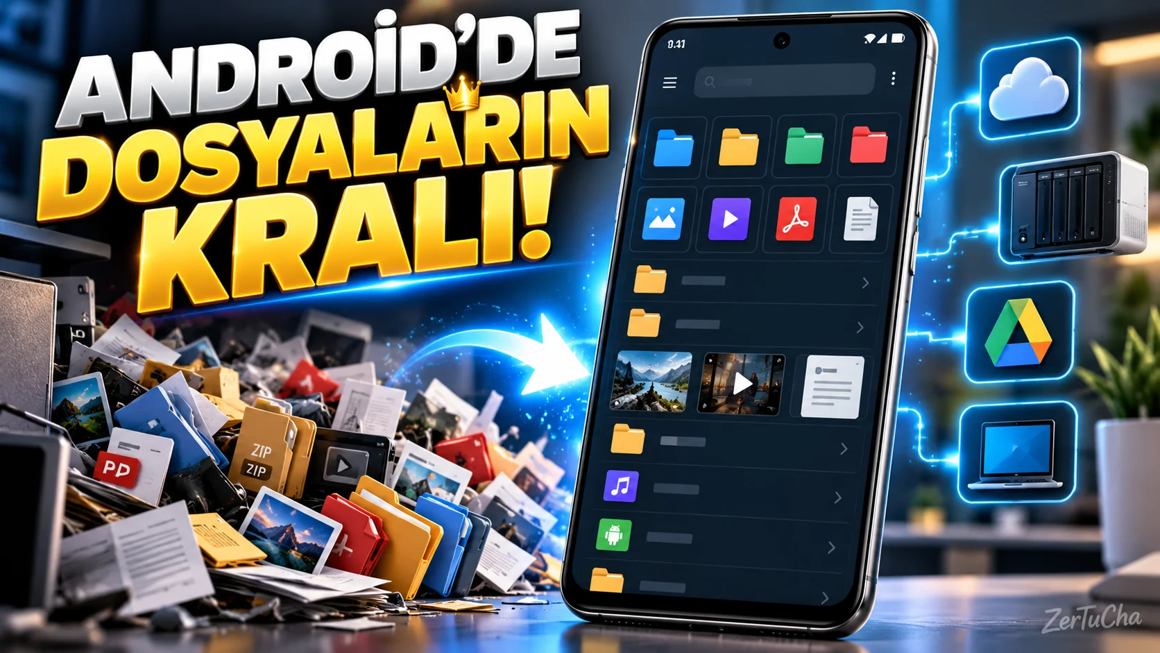 Android'de Dosya Yöneticisi Arıyorsanız Bunu Bilmeniz Gerekiyor: Material Files