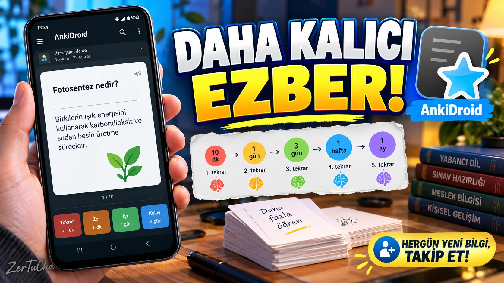 Kelime Ezberlemek İçin Saatler Harcamak Yerine Aralıklı Tekrarı Deneyin