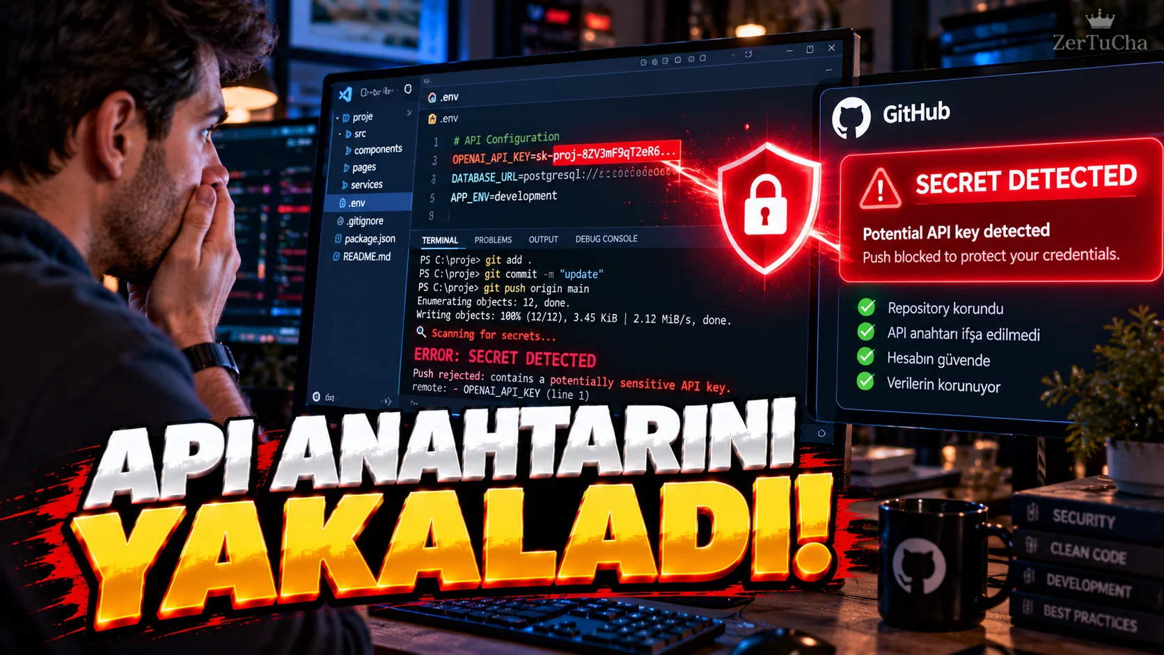 API Anahtarını Yanlışlıkla GitHub'a Atarsanız Ne Olur? Bu Koruma Sizi Durdurabilir