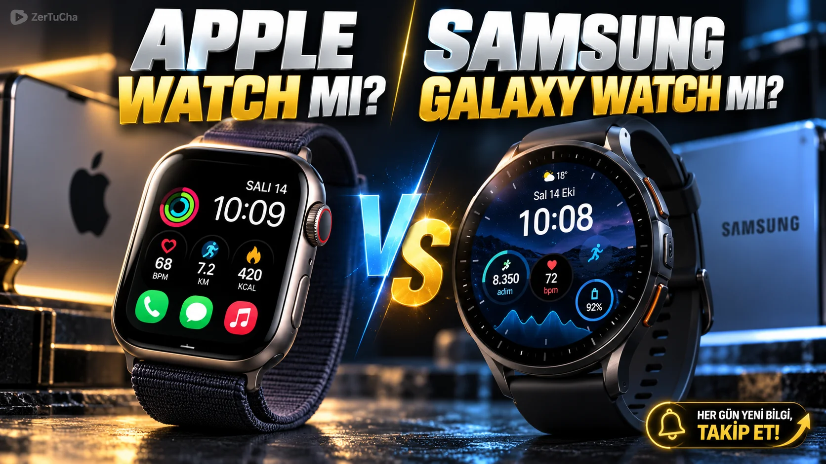 Akıllı Saatte En Önemli Detay Fiyat Değil! Apple Watch mı, Samsung Galaxy Watch mı?