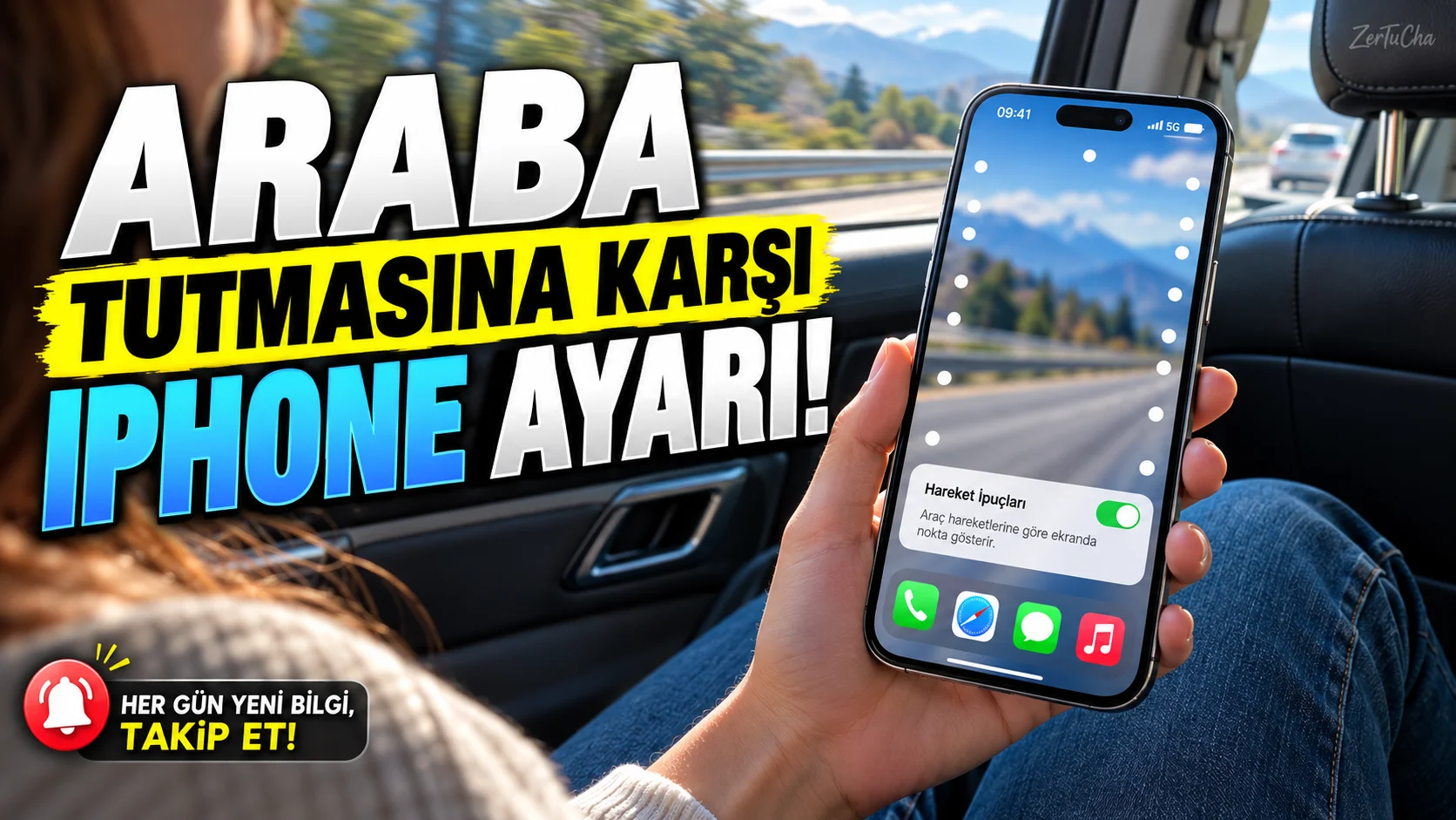 Arabada Telefon Kullanırken Mideniz Bulanıyorsa Bu Hareketli Noktaları Deneyin!