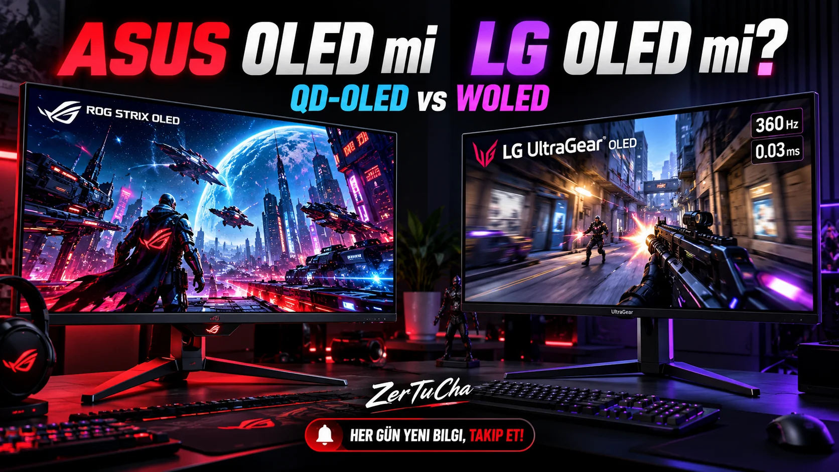 ASUS ROG Strix OLED or LG UltraGear OLED? Which is Better?