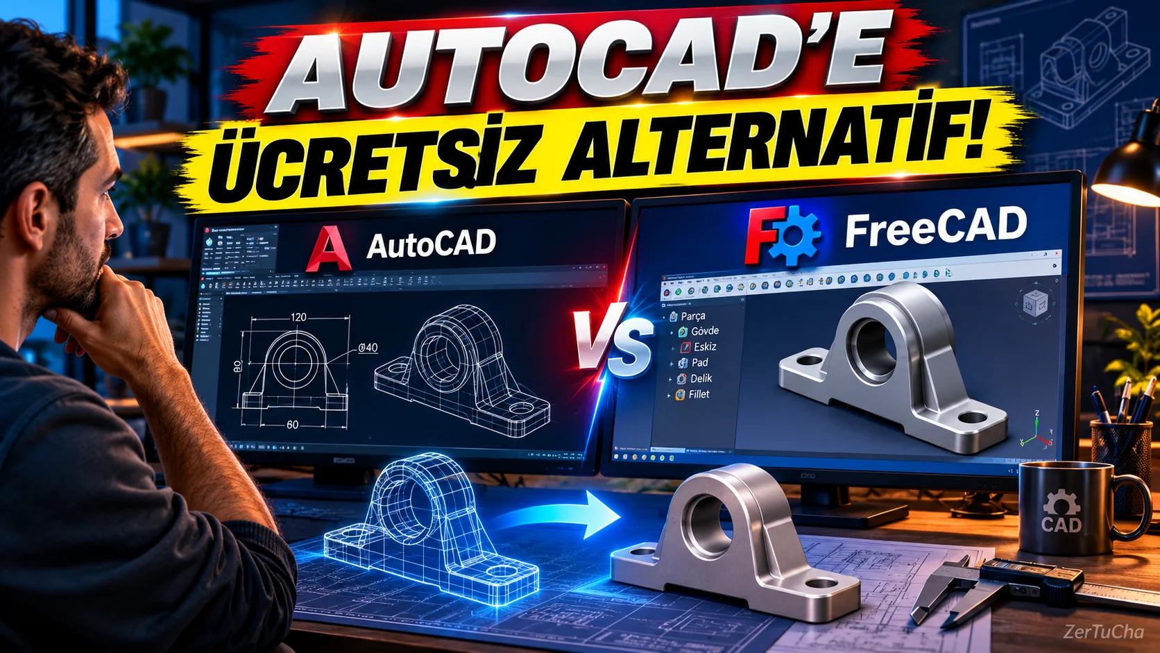 AutoCAD → FreeCAD