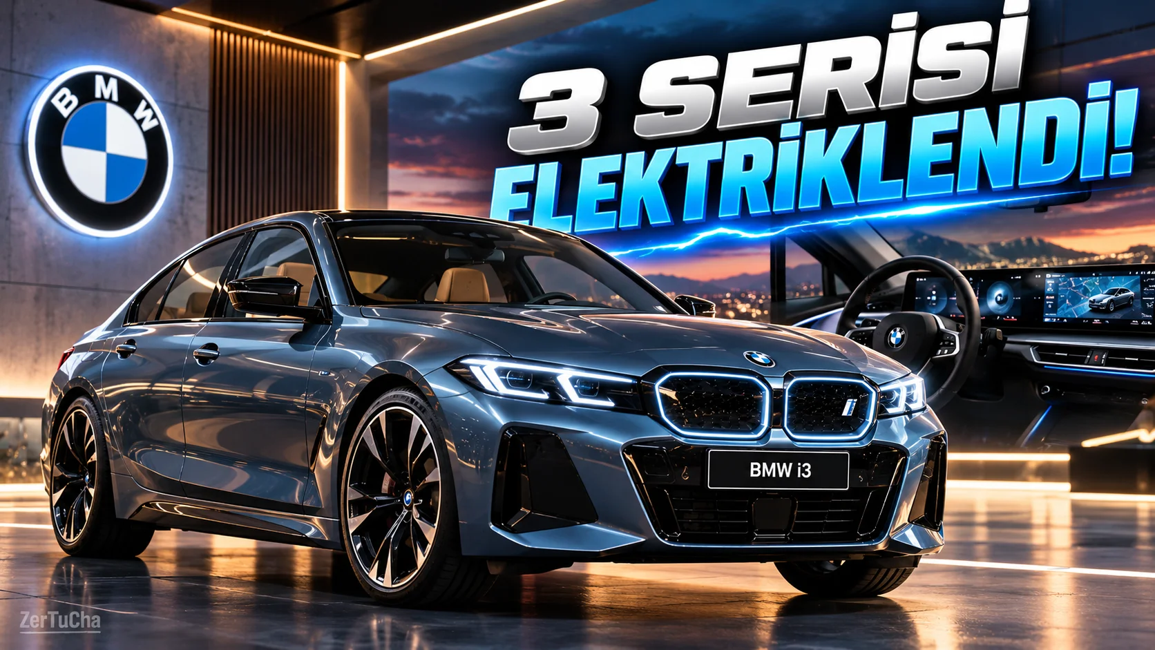BMW Yeni Elektrikli 3 Serisini Resmen Duyurdu