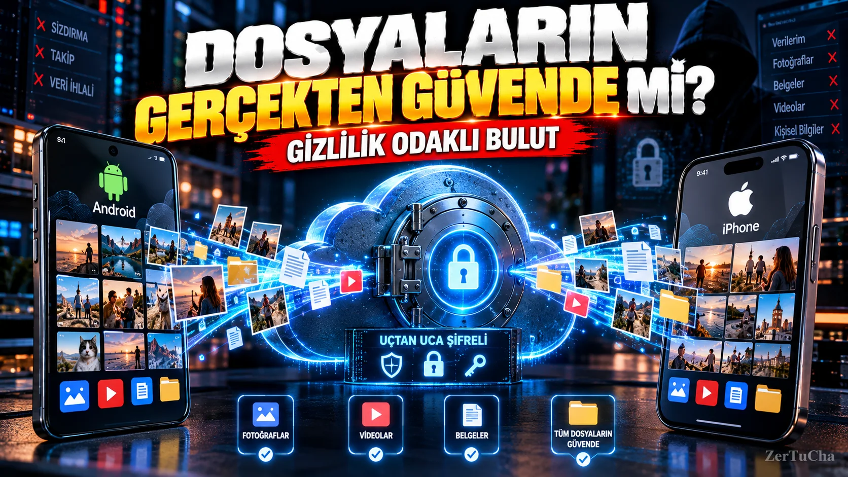 FOTOĞRAFLARINI BULUTA ATARKEN BİR DE BUNU DÜŞÜN! Gizlilik Odaklı Depolama