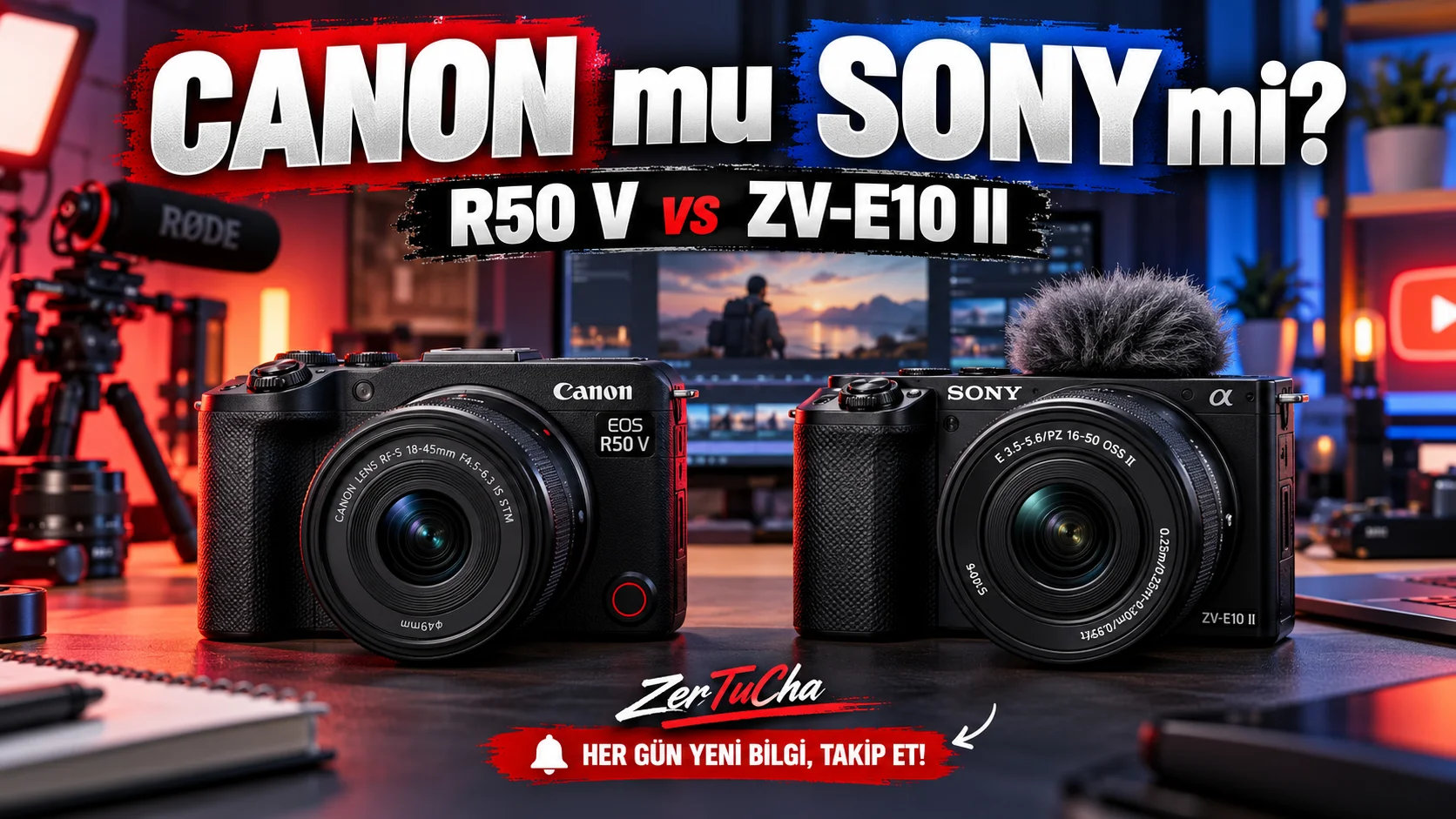 Canon EOS R50 V or Sony ZV-E10 II? Which is Better?