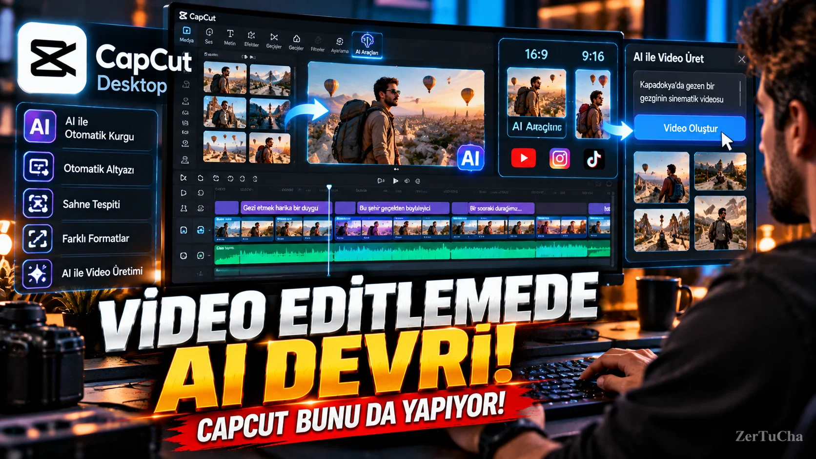 VİDEO EDİTLEMEDE YAPAY ZEKÂ DEVRİ! CapCut Artık Sadece Telefon Uygulaması Değil