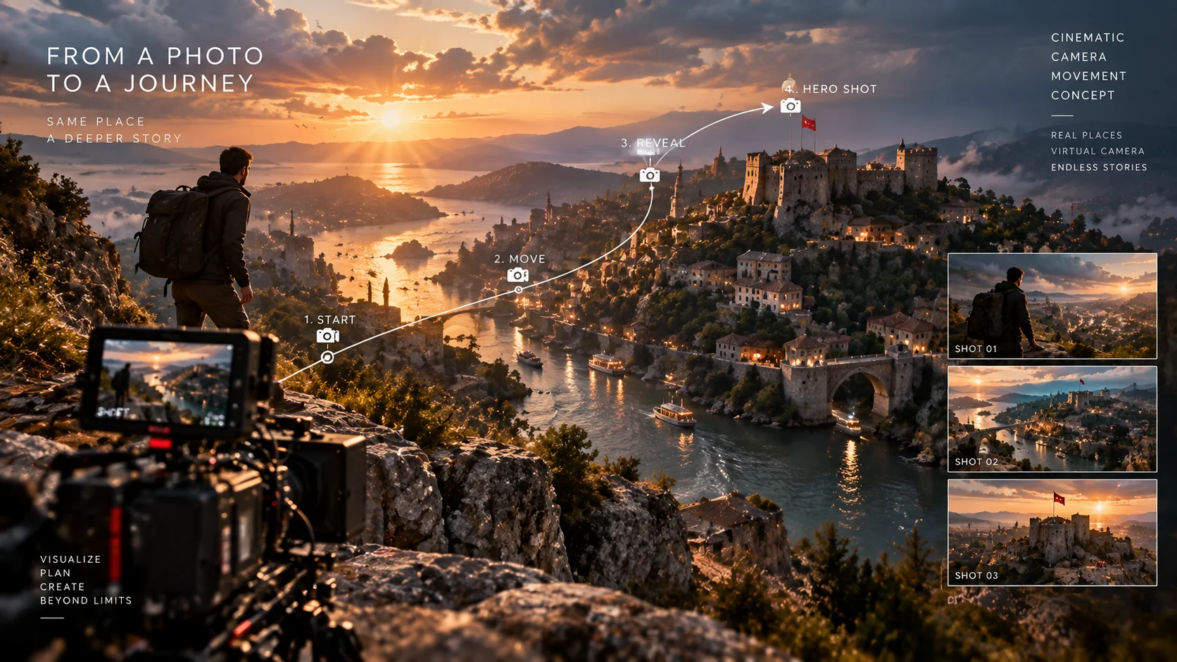 Tek Fotoğrafa 3D Kamera Hareketi Ekleyin: AI Video Promptu