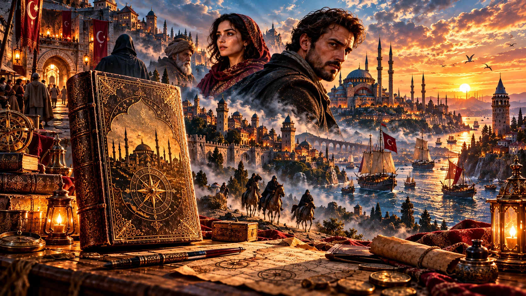 Kitap Kapağını Sinematik Film Sahnesine Dönüştüren AI Promptu