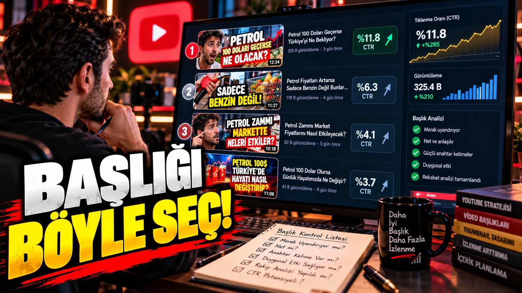 Tek Bir Konudan YouTube Video Başlığı ve Açılış Cümlesi Üretin