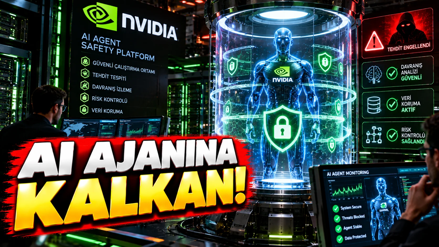 NVIDIA AI Ajanlarına Güvenlik Kalkanı Getiriyor