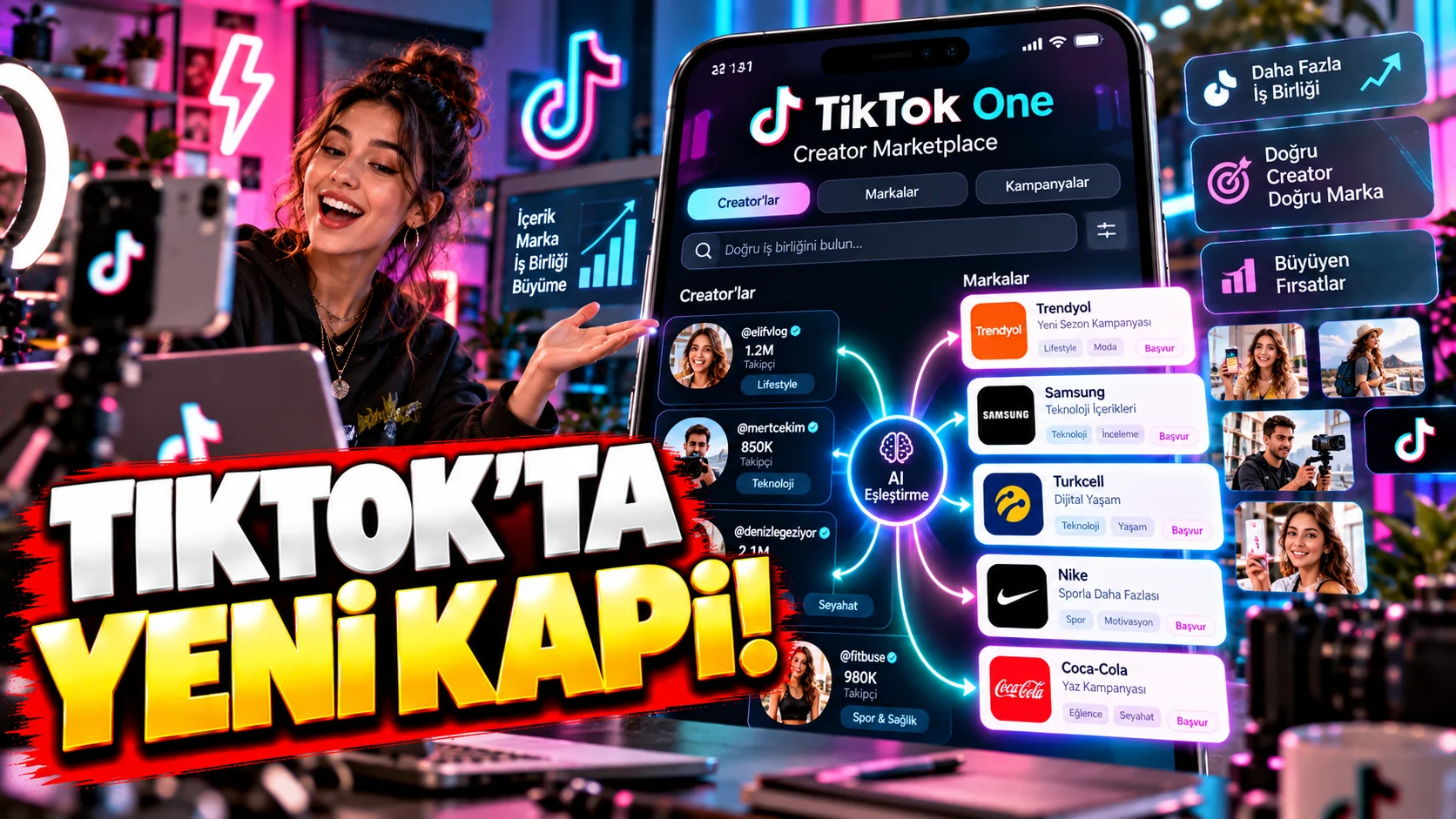 TikTok One Yeni Bir Pazara Açılıyor