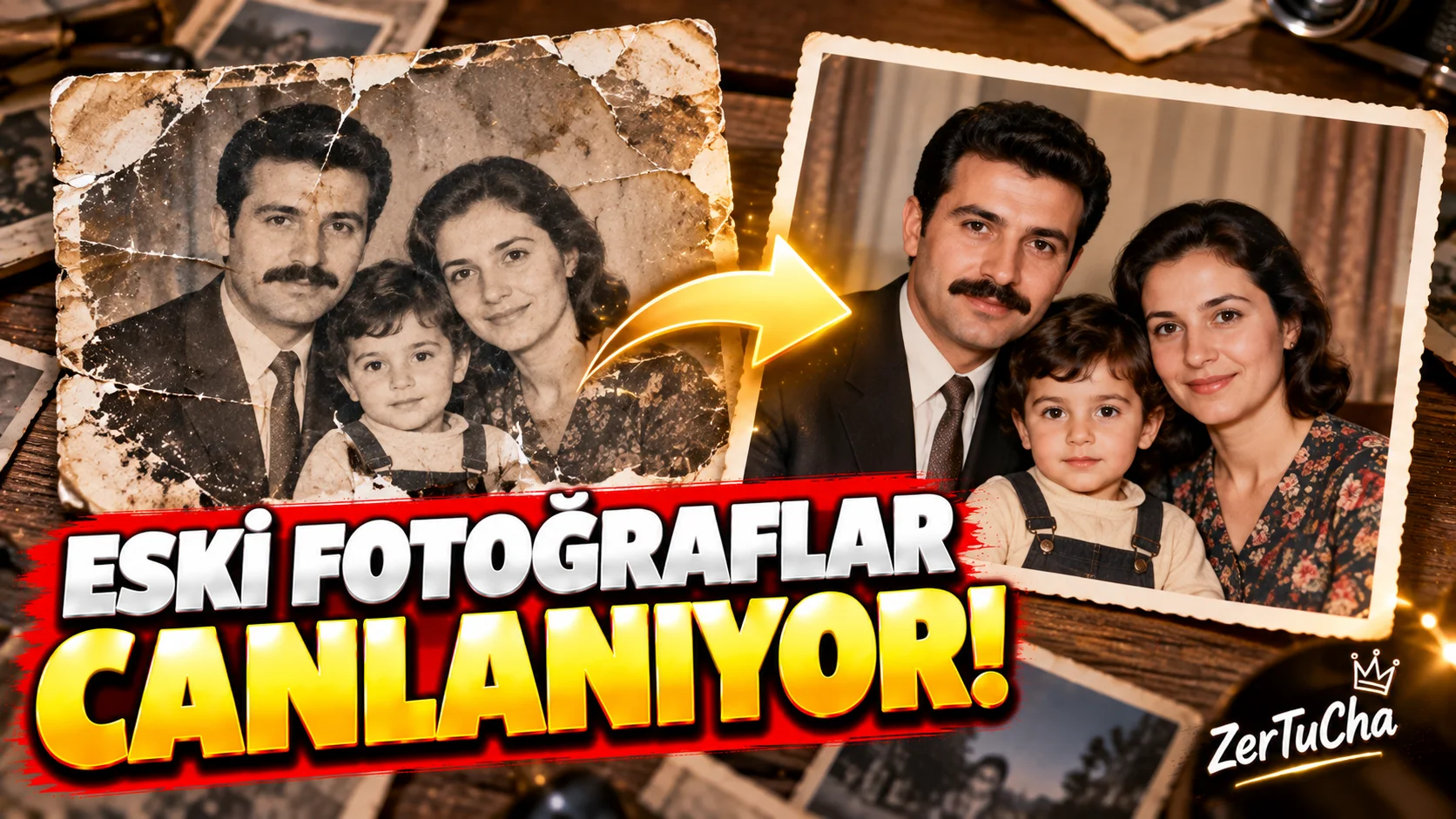 Eski ve Bulanık Fotoğrafları Netleştiren AI Promptu