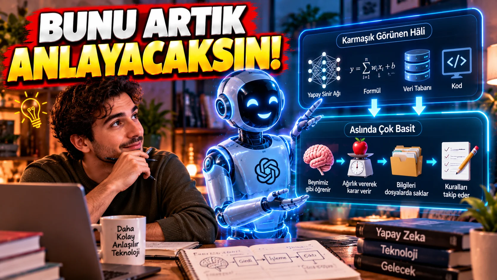 Anlamadığınız Konuyu Çocuğa Anlatır Gibi Açıklatan ChatGPT Promptu