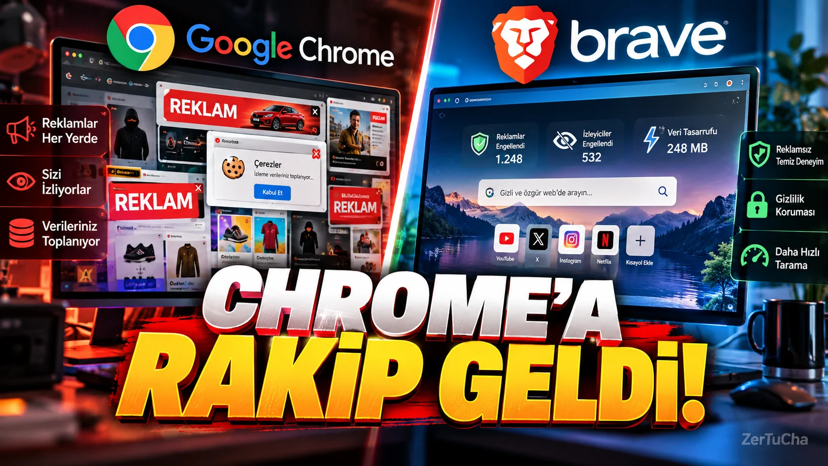 Google Chrome → Brave