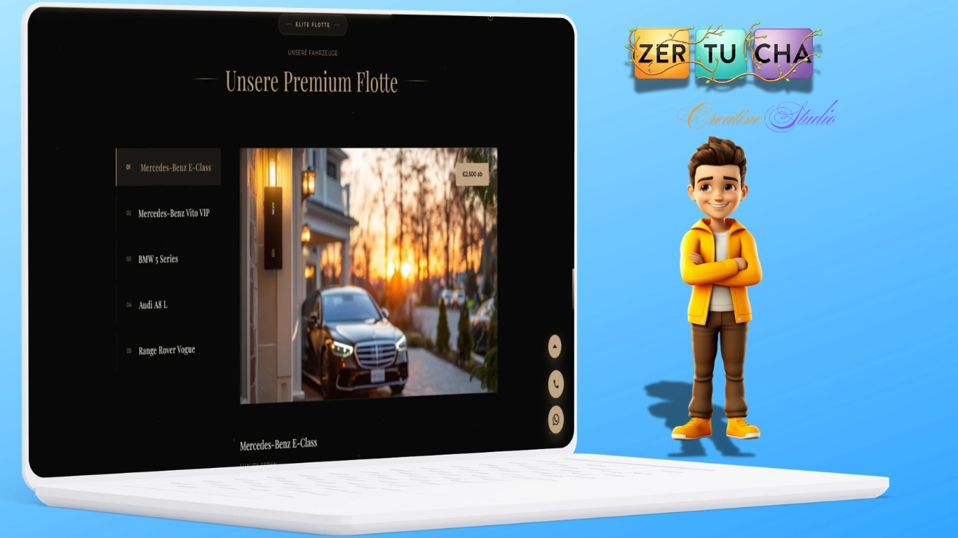 VIP Transfer & Şoförlük Hizmeti Web Platformu Galeri