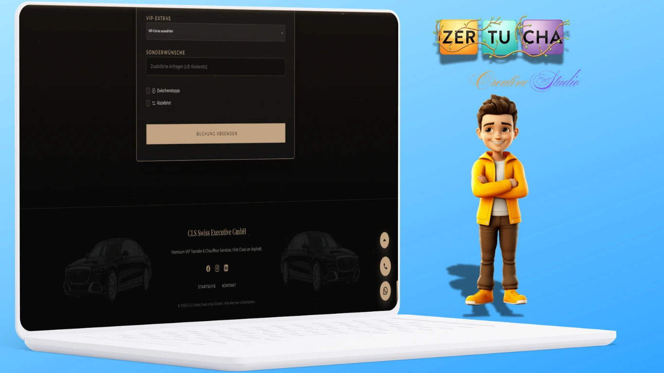 VIP Transfer & Şoförlük Hizmeti Web Platformu Galeri