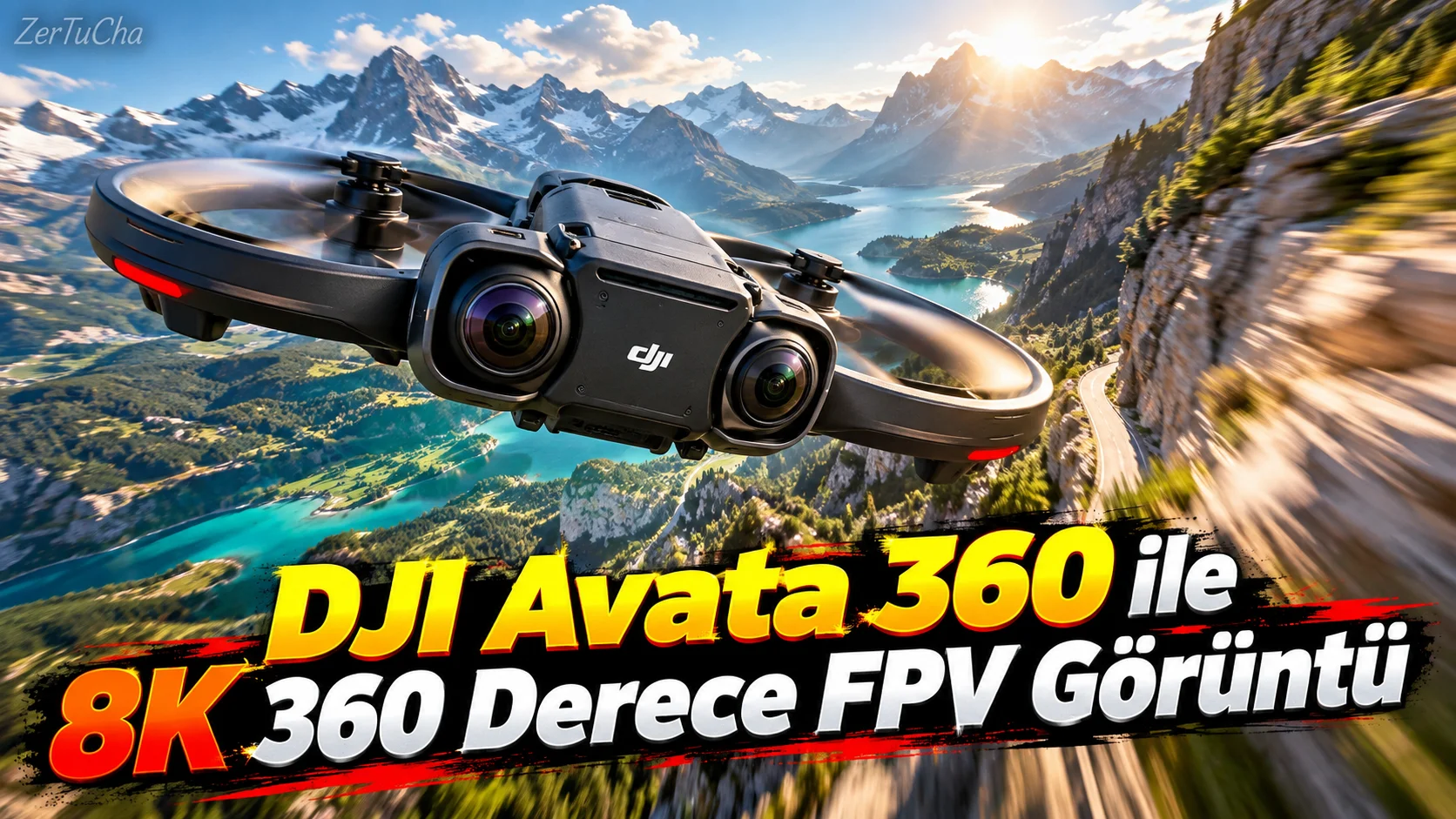 DJI Avata 360 ile 8K 360 Derece FPV Görüntü