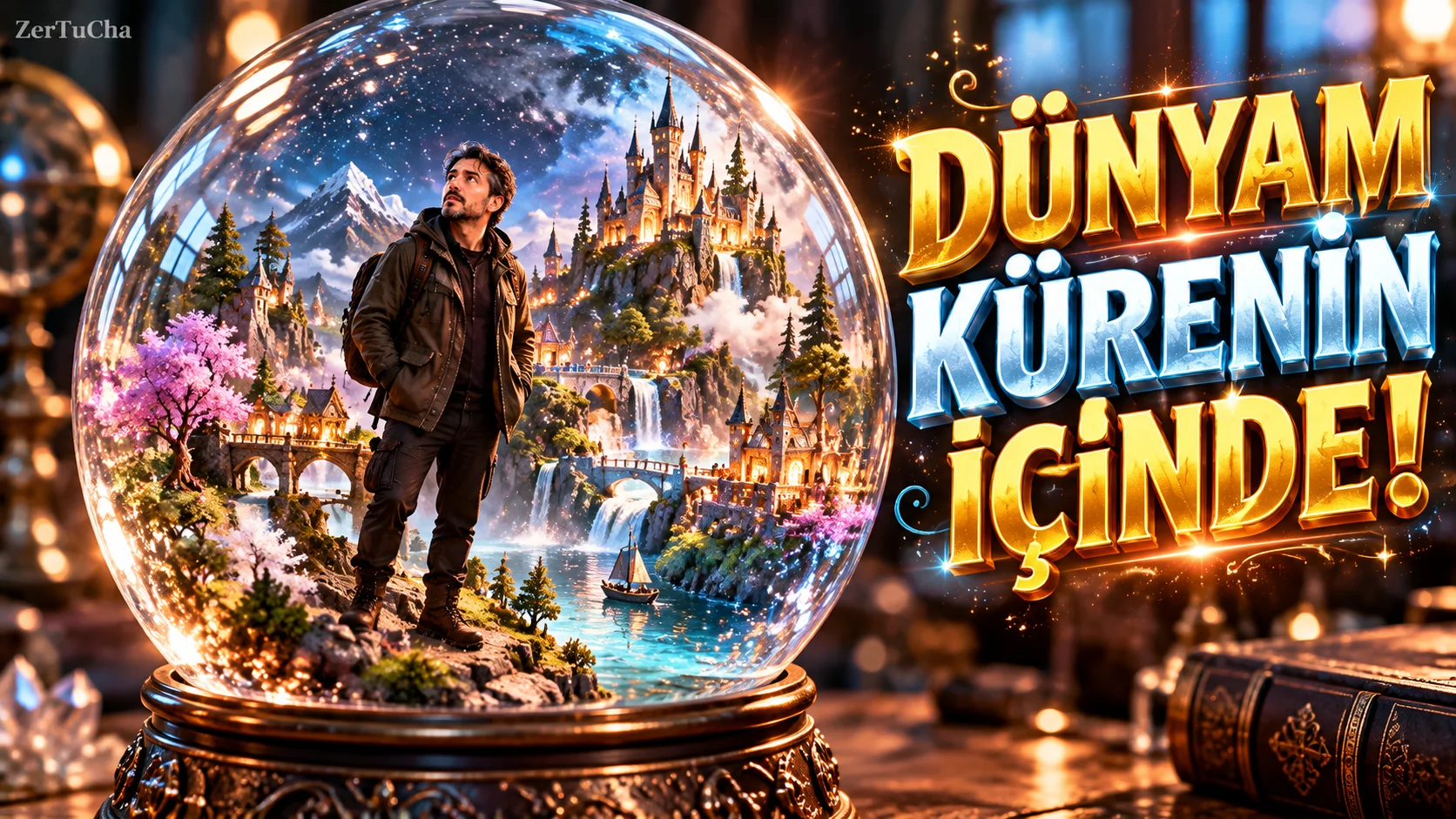 Fotoğrafınızı Cam Küre İçindeki Bir Dünyaya Dönüştürün