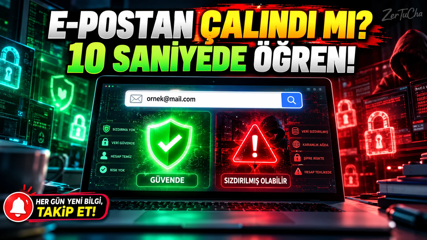 E-Posta Adresiniz ve Şifreniz Çalındı mı? 10 Saniyede Kontrol Edin: Have I Been Pwned!