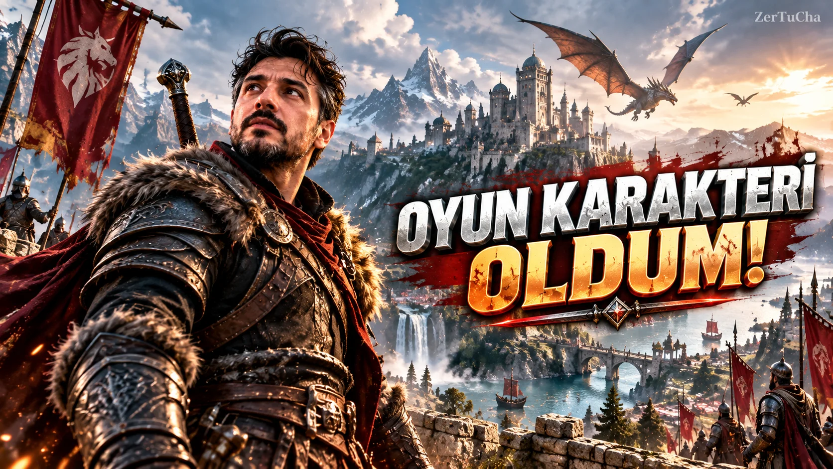 Fotoğrafınızı Bir Video Oyununun Açılış Sahnesine Dönüştürün