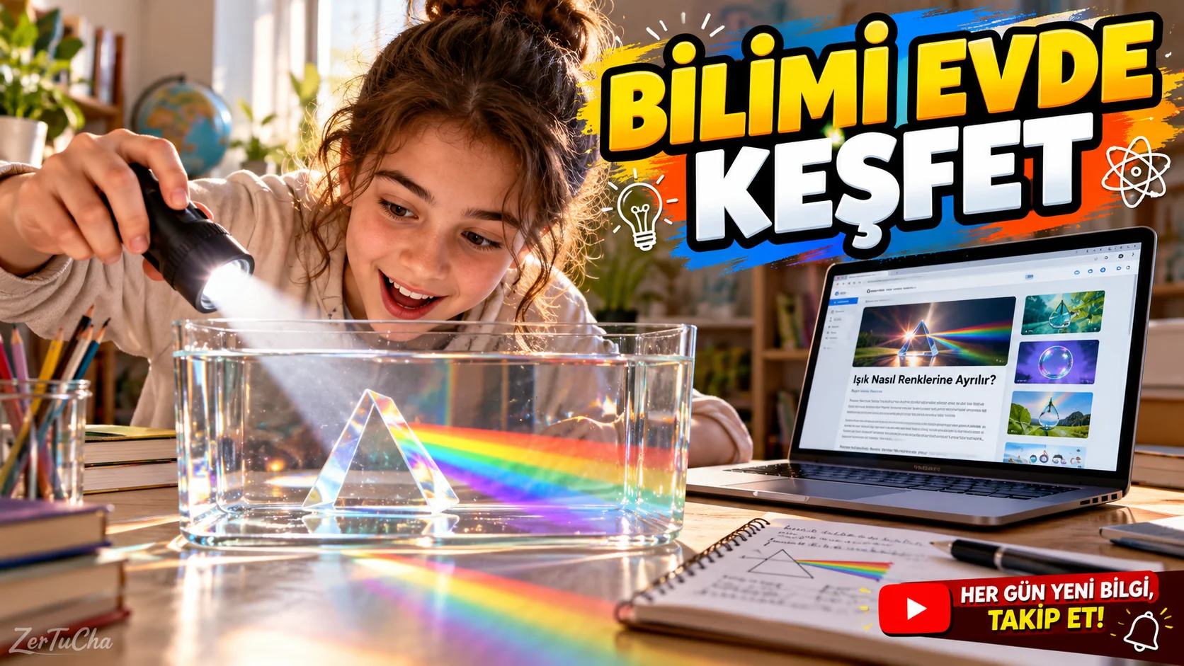TÜBİTAK Bilim Genç: Evdeki Malzemelerle Bilim Deneyleri Ve Etkileşimli Öğrenme Etkinlikleri Keşfedin