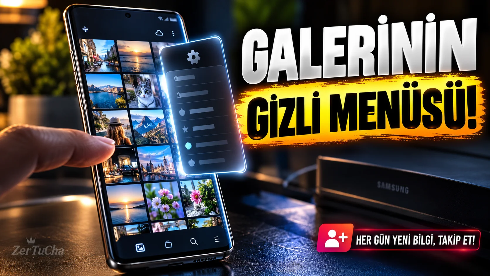 Samsung Telefonunuzdaki Galeri Uygulamasının Gizli Bir Menüsü Var