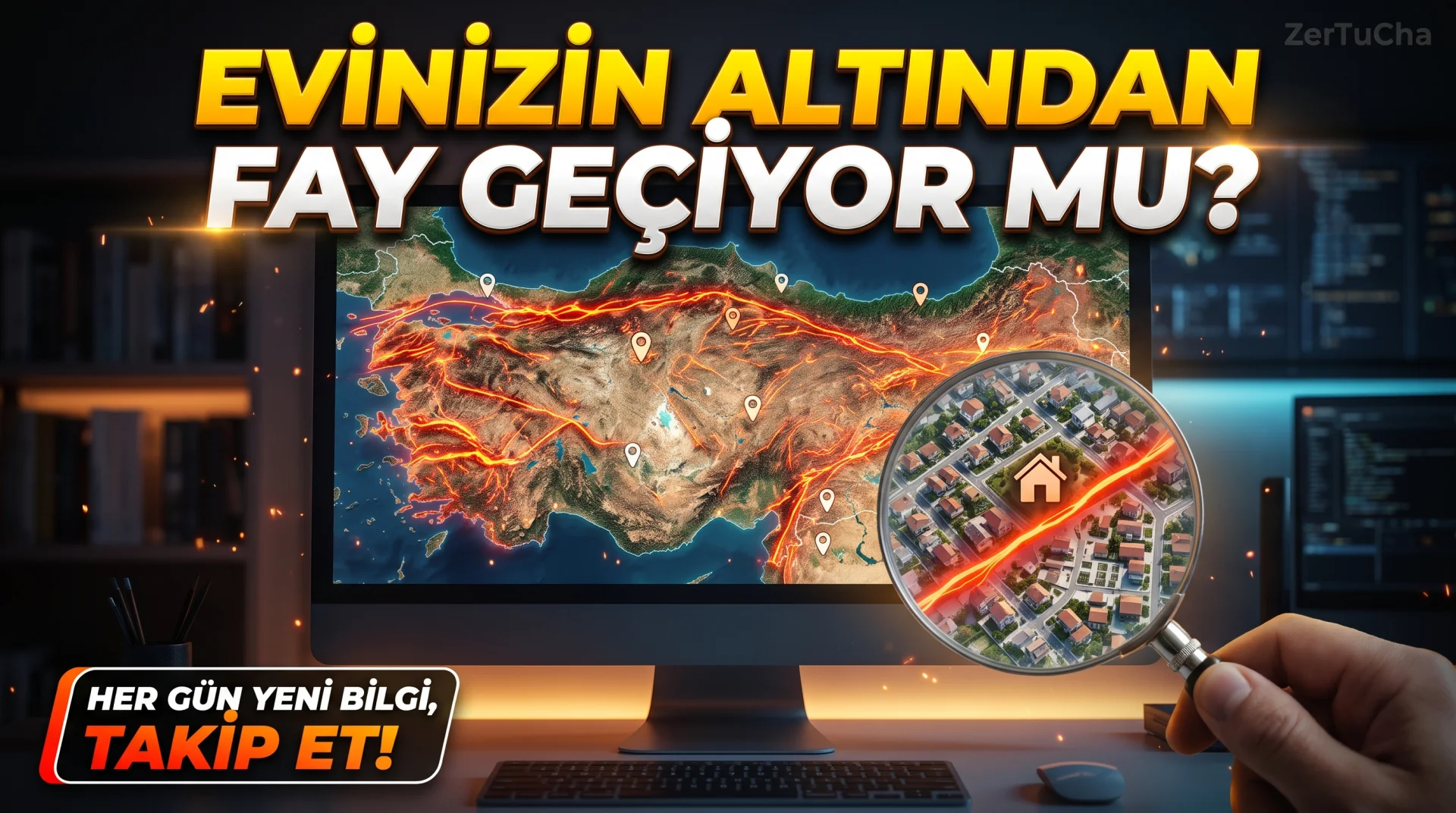 Evinizin Altından Diri Fay Hattı Geçiyor mu? Resmi Kontrol: MTA Yerbilimleri Portalı ve AFAD TDTH!