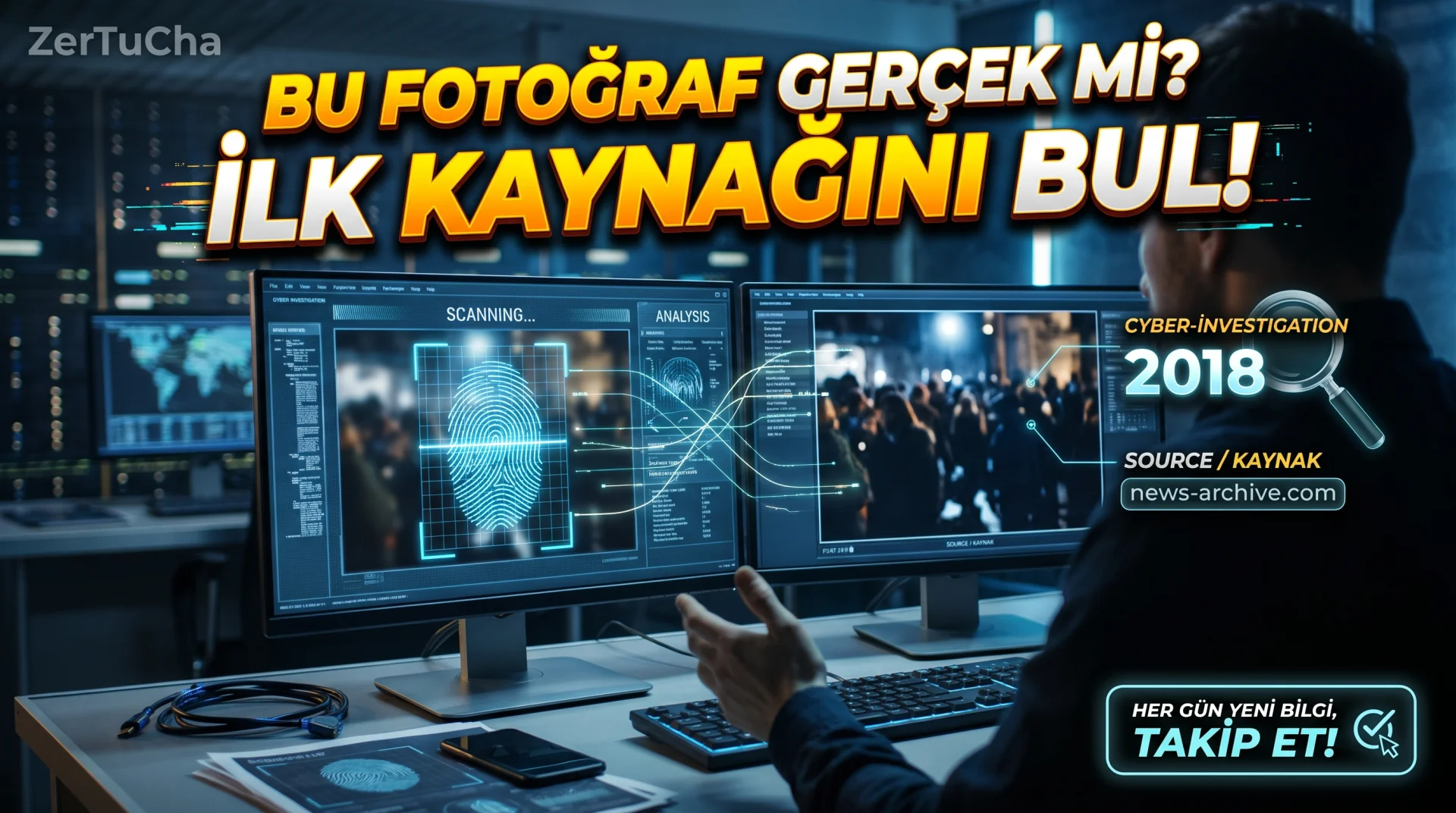 Bu Fotoğraf Gerçek mi, İlk Nerede Paylaşıldı? Tersine Görsel Dedektifi: TinEye!
