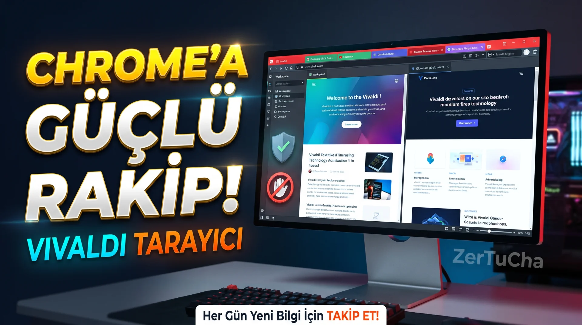 Those who work with 50 tabs should definitely try this browser!