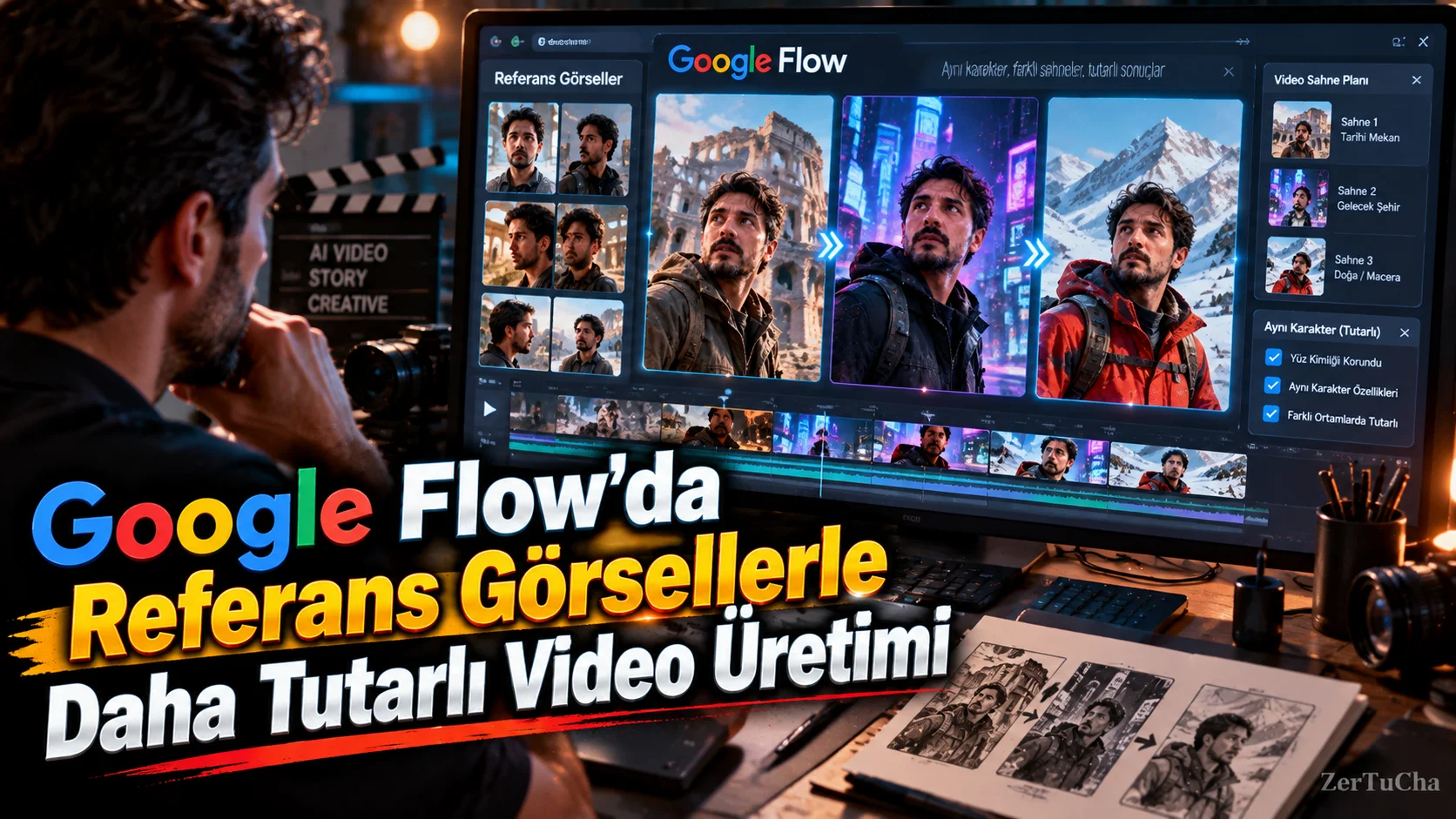 Google Flow'da Referans Görsellerle Daha Tutarlı Video Üretimi