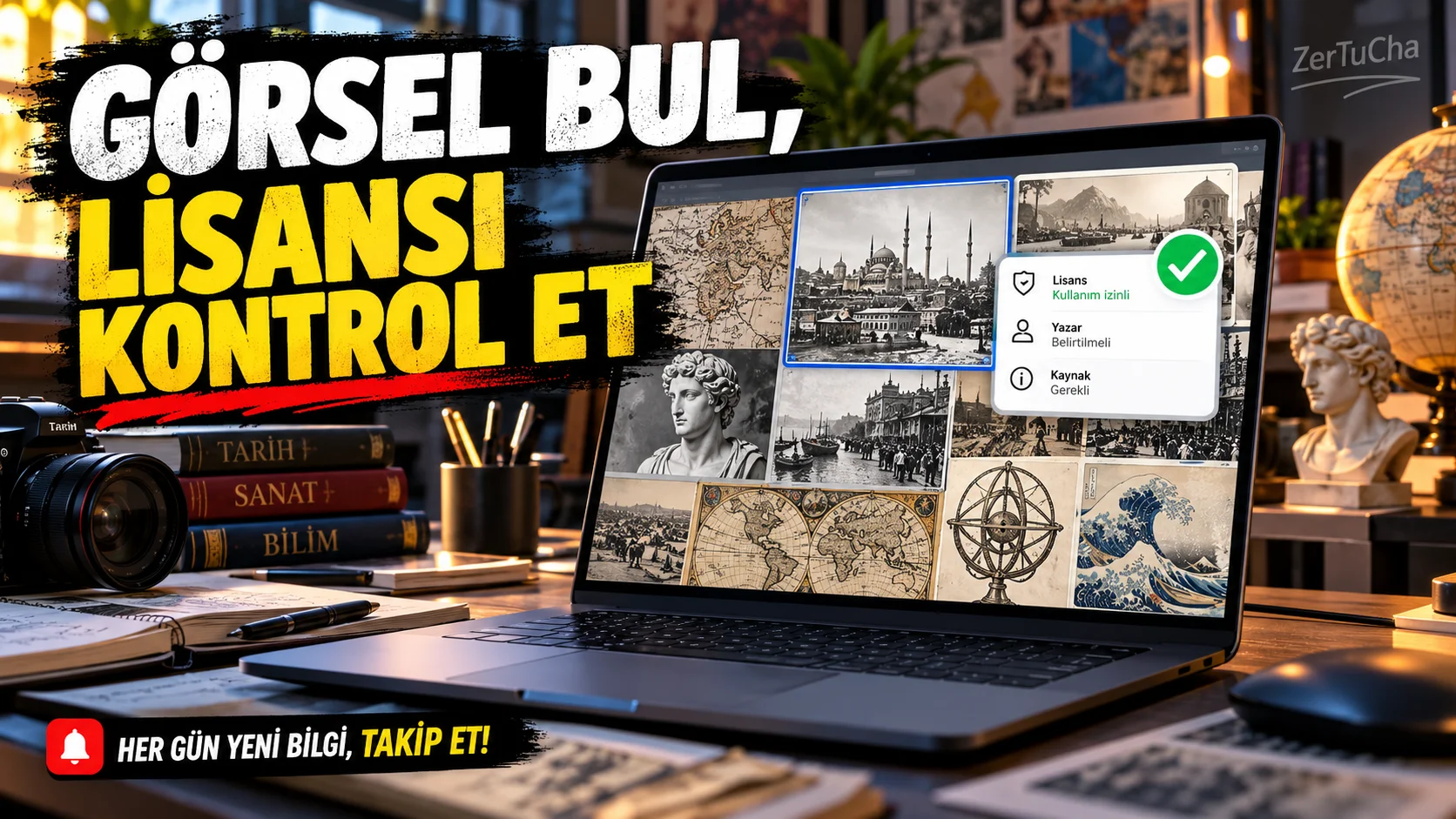 Wikimedia Commons: Videoların Ve Sunumların Için Görsel Bul, Lisansı Kontrol Et
