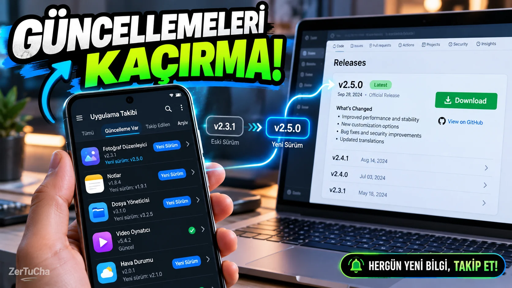 Uygulamalarına Güncelleme Geldi mi? Obtainium ile Kaynağından Takip Et