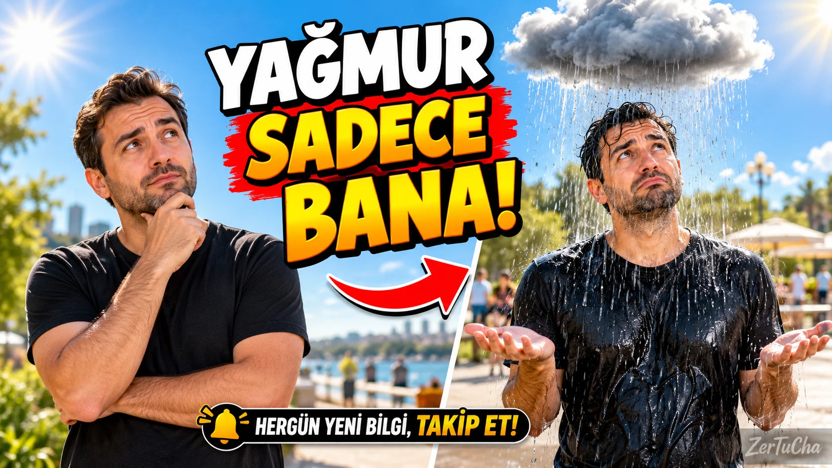 Başınızın Üzerinde Kişisel Bir Yağmur Bulutu Olsun!