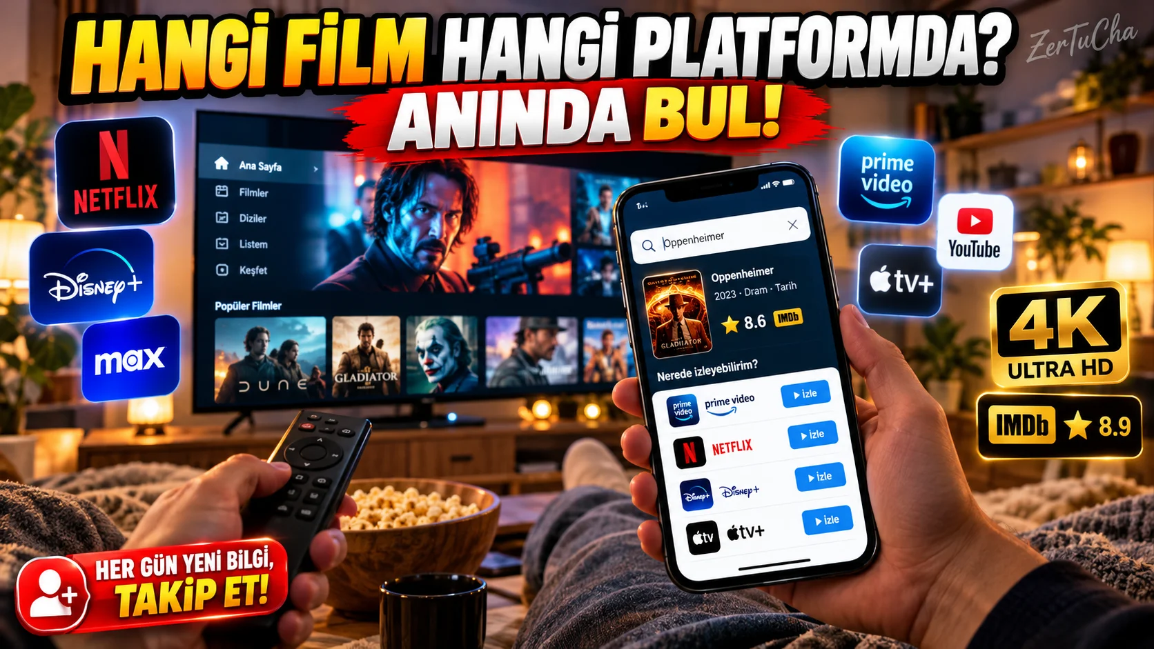 Aradığınız Film veya Dizi Türkiye'de Hangi Platformda? JustWatch Türkiye!