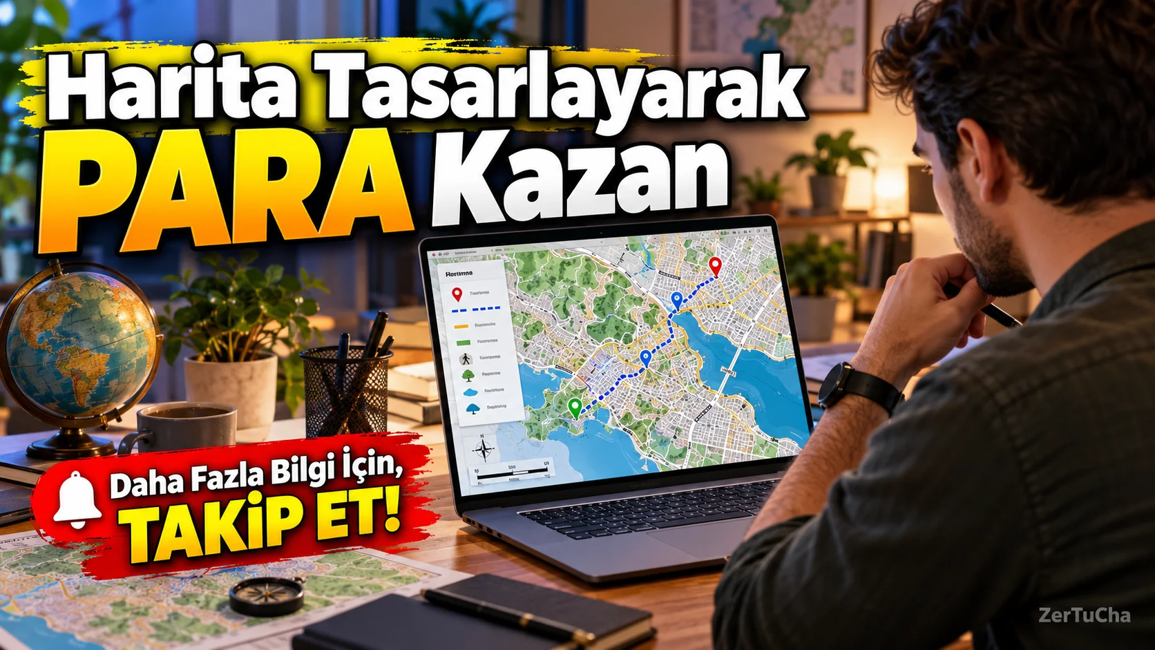 Harita Tasarlayarak Para Kazanmak: QGIS ile Evden Yapılabilecek Bir İş