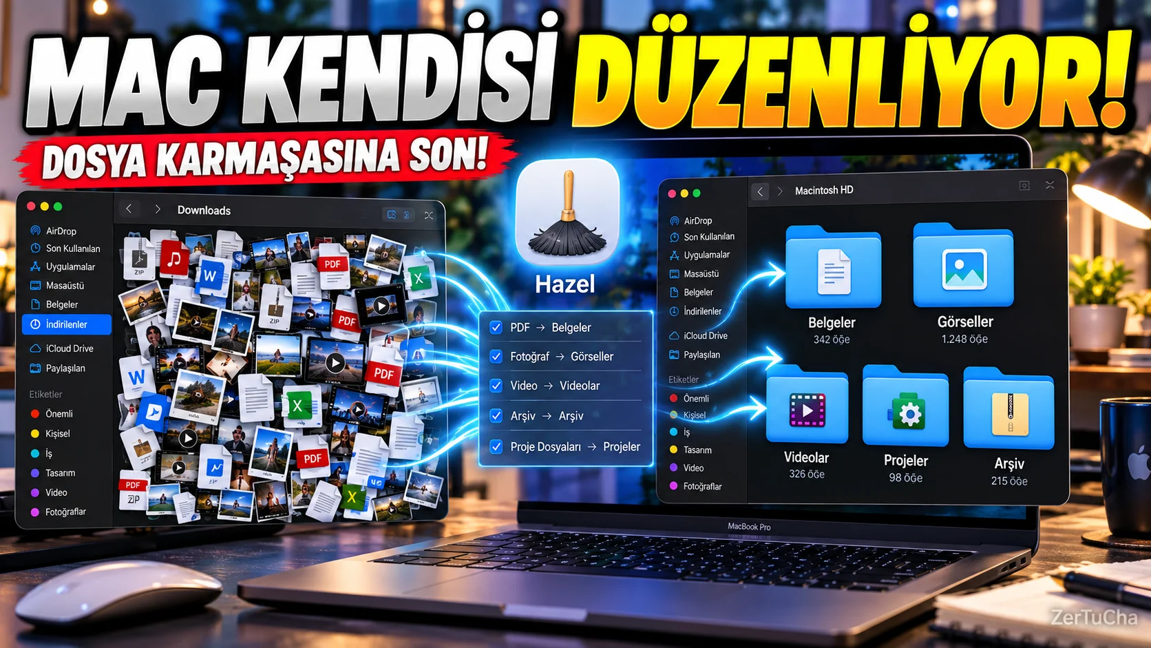 MAC DOSYALARINI SEN YÖNETME! Bırak Bilgisayarın KENDİSİ DÜZENLESİN