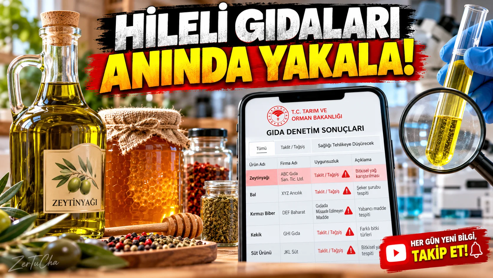 Sofranızdaki Zeytinyağı ve Peynir Gerçek mi? Bakanlığın Anlık Hileli Gıda Sorgulama Ekranı: Güvenilir Gıda