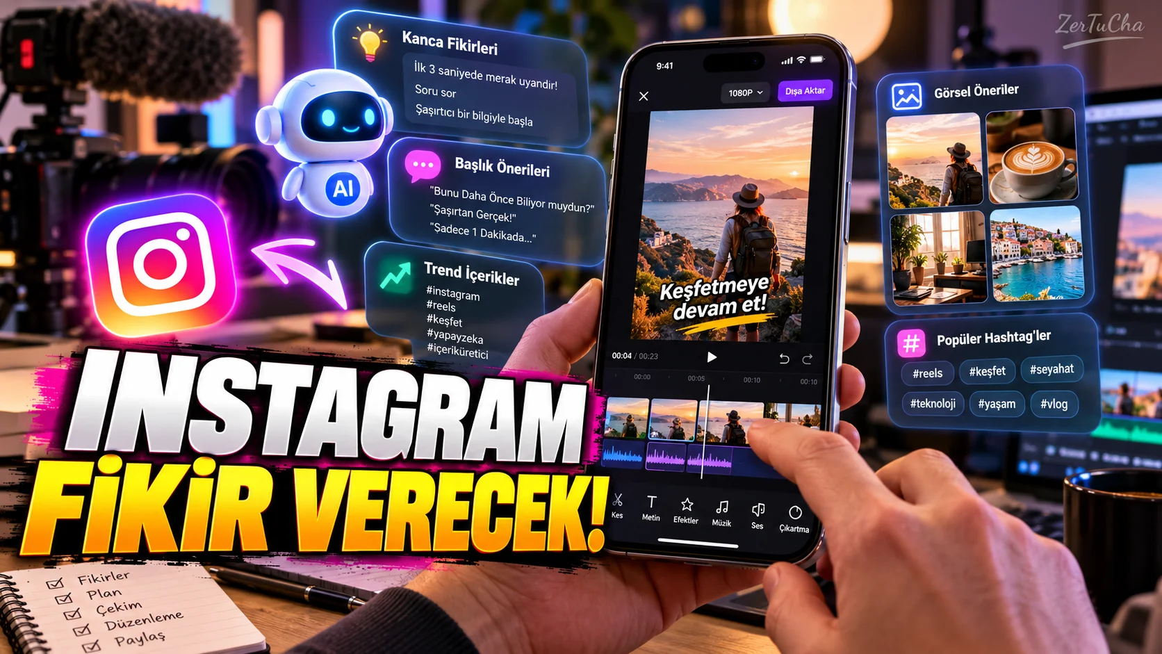Instagram Edits'e AI İçerik Asistanı Geliyor